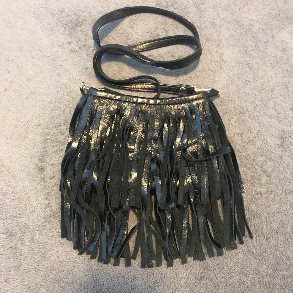 JJ Winters Fringe Crossbody